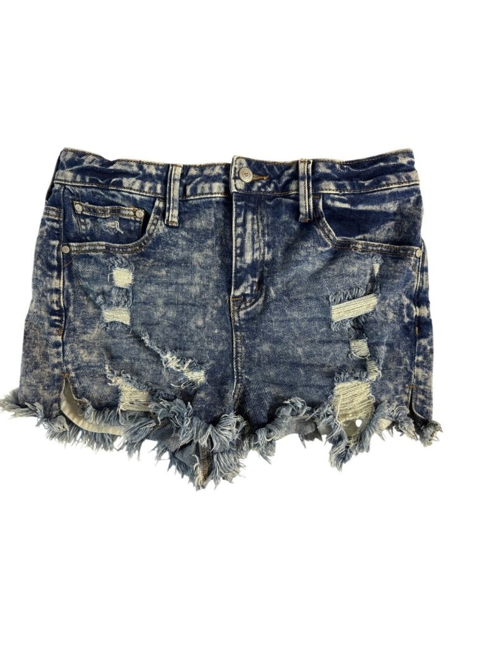 Altar'd State Heavily Distressed Denim Shorts - 29
